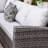 Rattan 9 - Person Seating Group with Cushions and LED Premium Parasol-114346416-114002200