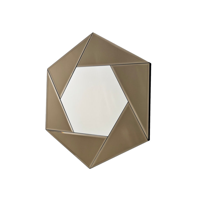 Bisou Hexagon Wall Mirror