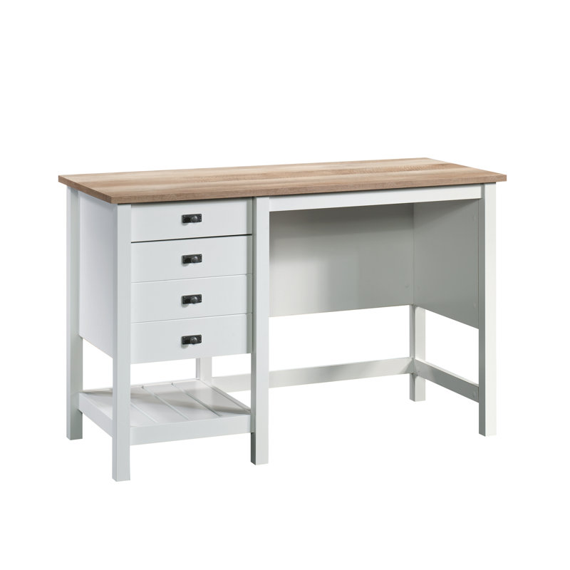 Writing Desk, Lintel Oak/Glacier White