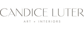 Logo Candice Luter Art + Interiors