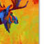 «Moose 5» par Kucera, reproduction sur toile tendue-22070420