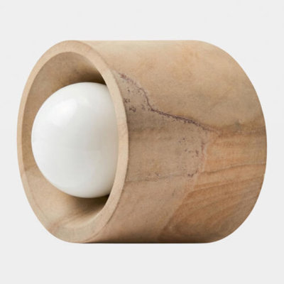 Nano Stone Sconce-Beige 6"L x 7"W x 7"H Wall Sconce