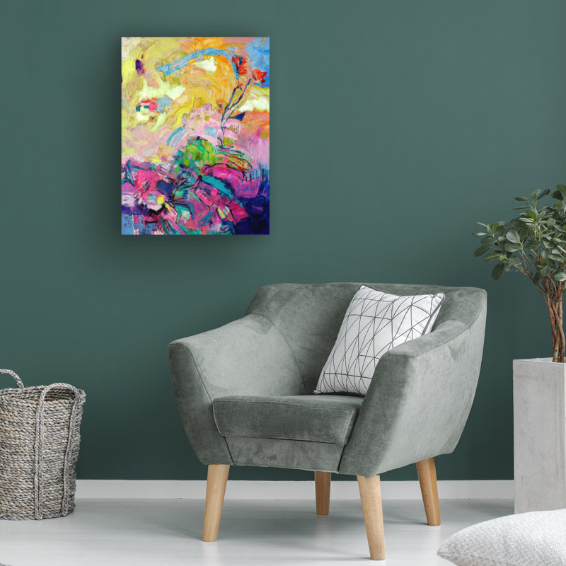 Dorothy Fagan Syncopation II sur toile, H 24 po x l 18 po x P 2 po