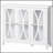 Elegant Sideboard With 3 Tempered Glass Doors, Arc Pattern, And Adjustable Shelves For Versatile Storage And Display