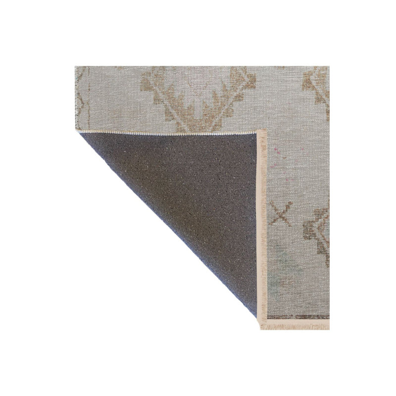 Tapis décoratif lavable à la machine Vintage, Tapis de couloir 3 pi 3 po x 6 pi 7 po