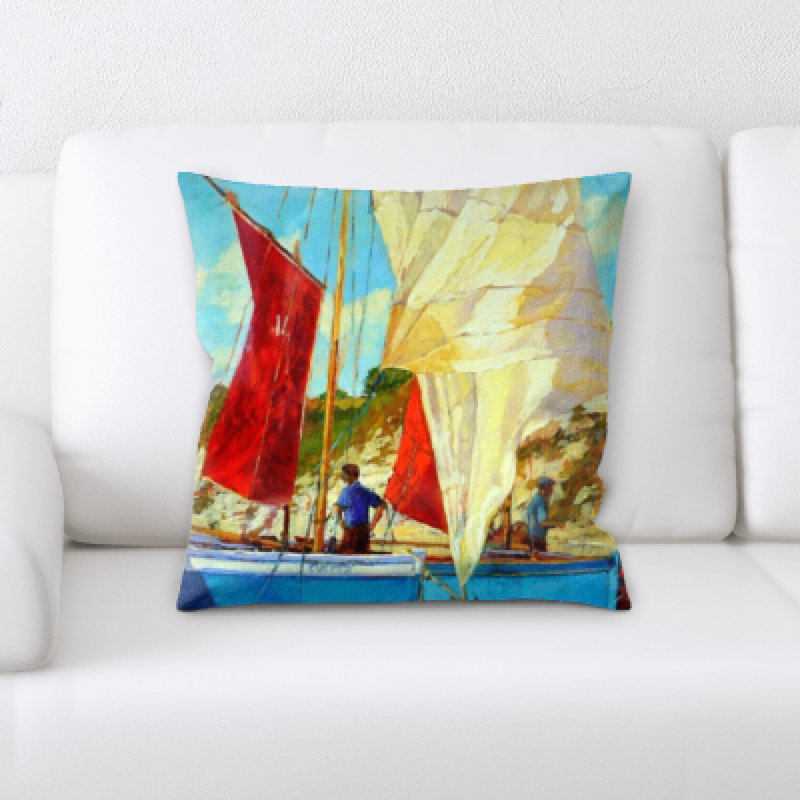 Microsuede Reversible Throw Pillow