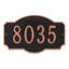 1 Line Address Plaque-1327711613