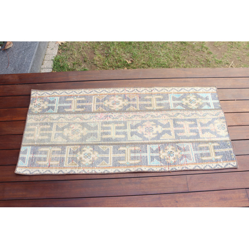 Vintage Turkish Oushak Rug Handwoven For A Bohemian Style Entryway With Rustic Home Appeal In A Flatweave Wool Design