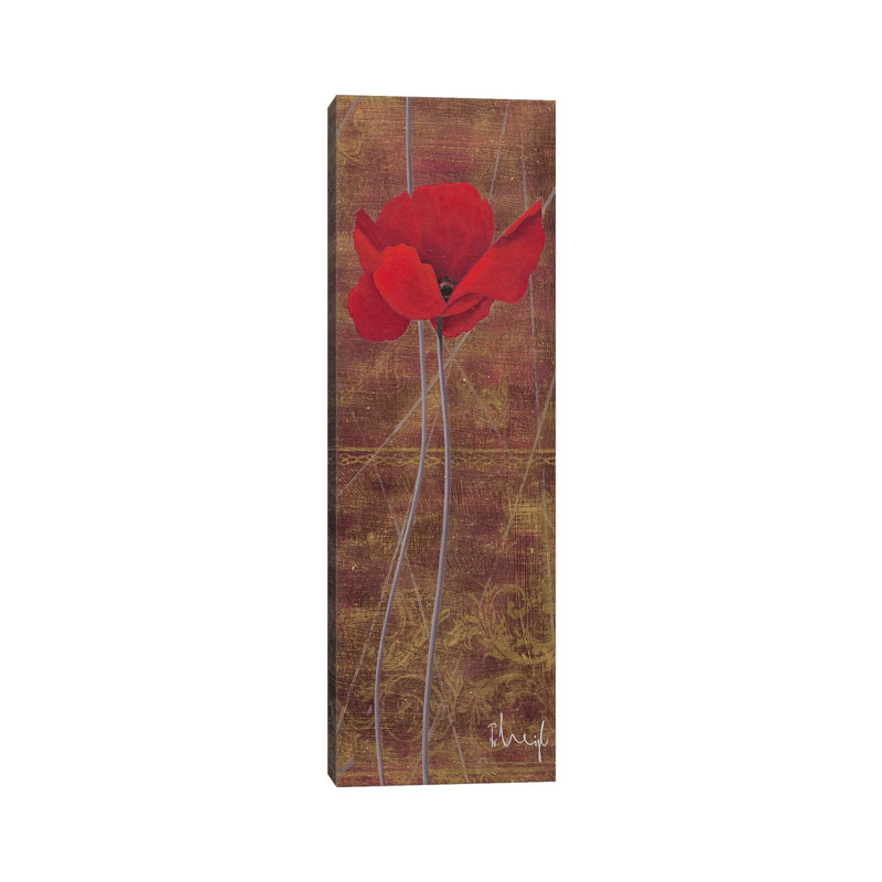 Antique Red I by Franz Heigl - Wrapped Canvas Panoramic Gallery-Wrapped Canvas Giclée, 30.48 cm H x 91.44 cm W x 1.91 cm D