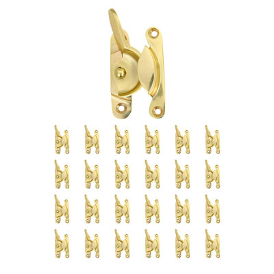25 Traditional Window Sash Lock Brass Latches