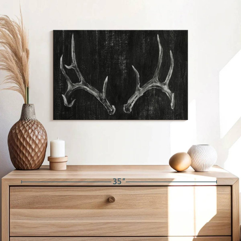 Senne Rustic Antlers I, 16" H x 24" W