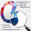 Saear Rainbow Abstract réfractions I - miroir mural décoratif asymétrique arc-en-ciel, miroir traditionnel de forme irrégulière, impression d'art en métal-107228436