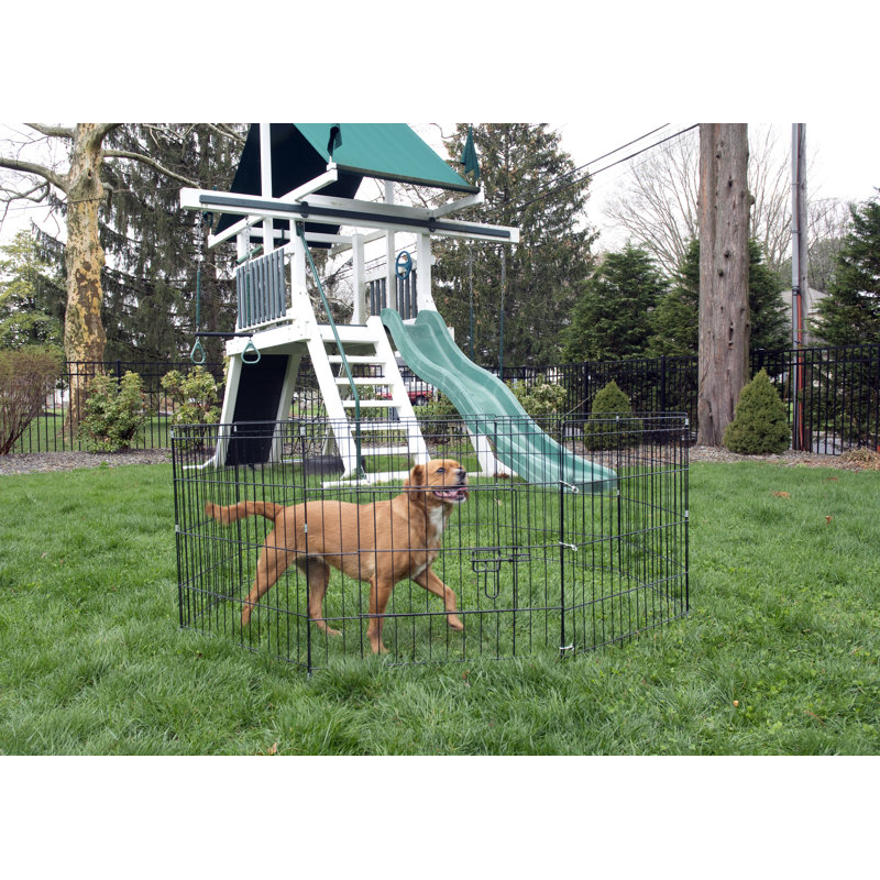 Disdier 24'' H Panel Metal Exercise Pen