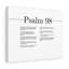 Shall He Judge the World Psalm 98 1 Piece Wrapped Canvas Wall Art-484484078