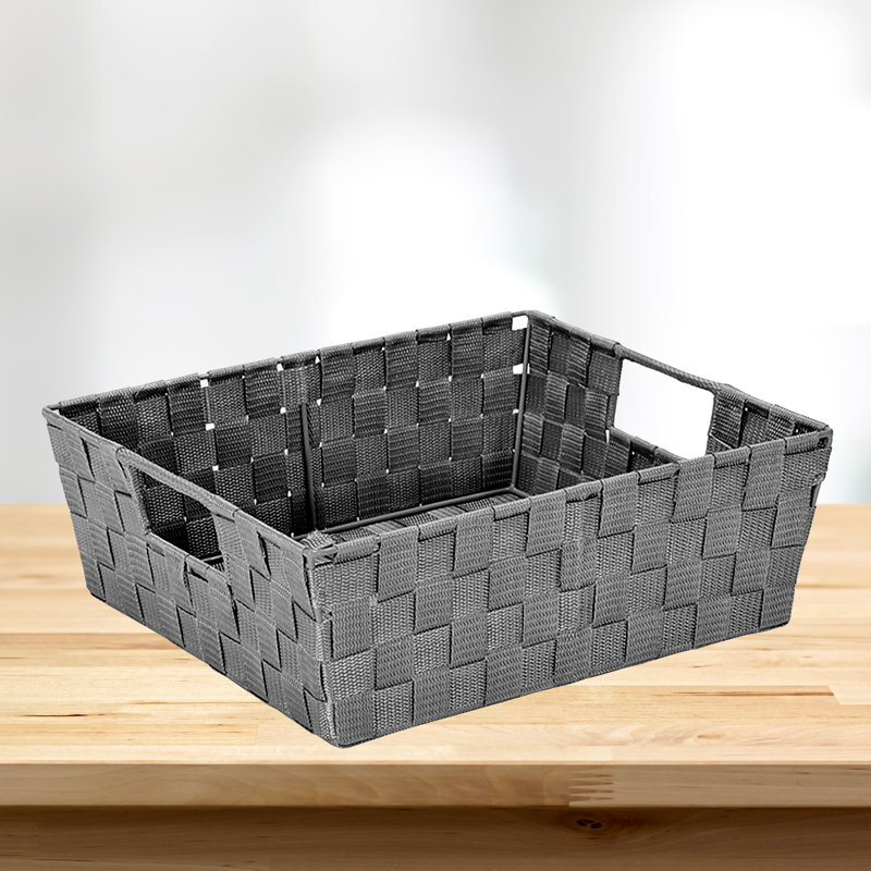 Simplify Fabric Box, Gray
