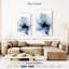 Avery délicat bleu floral I-108550987