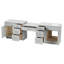 Meuble-lavabo double 108 po Disar-111107781