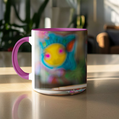 Handmade Ceramic Porcelain Coffee Mug Teacup and Saucer