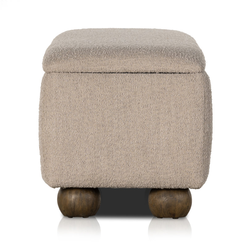 Kerta Polyester Blend Upholstered Storage Bench