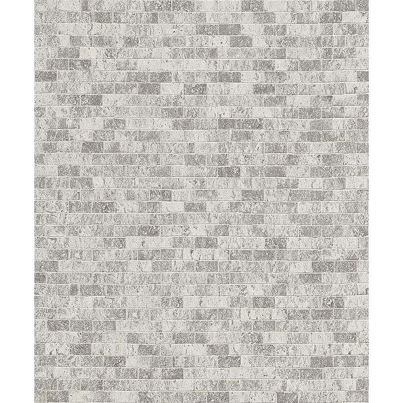 Rouleau de papier peint patiné 33 pi x 21 po Orvel Wood Stone, gris