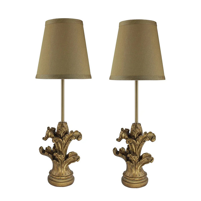 Mini lampe de commode Homestead, ensemble de 2