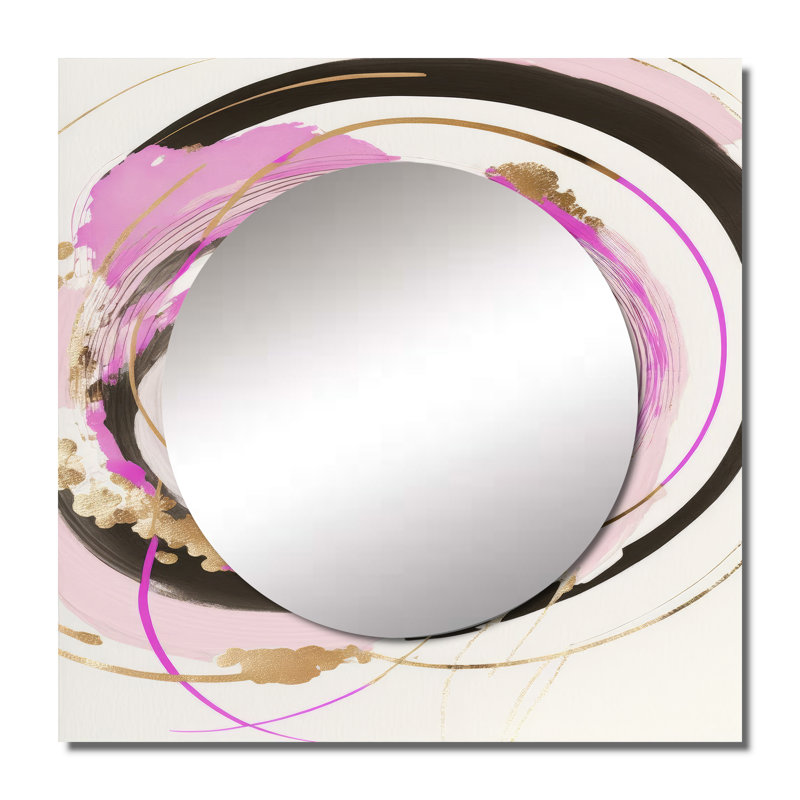Ludwika - Miroir mural moderne pour chambre à coucher, 36 po x 36 po