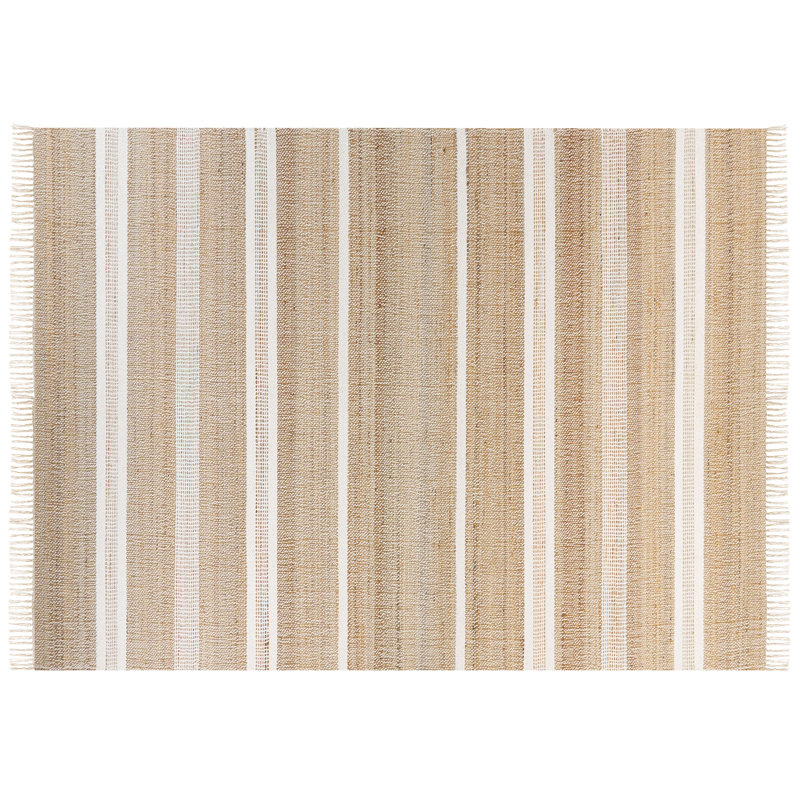 Hurdsfield Striped Hand Woven 160cm X 230cm Area Rug