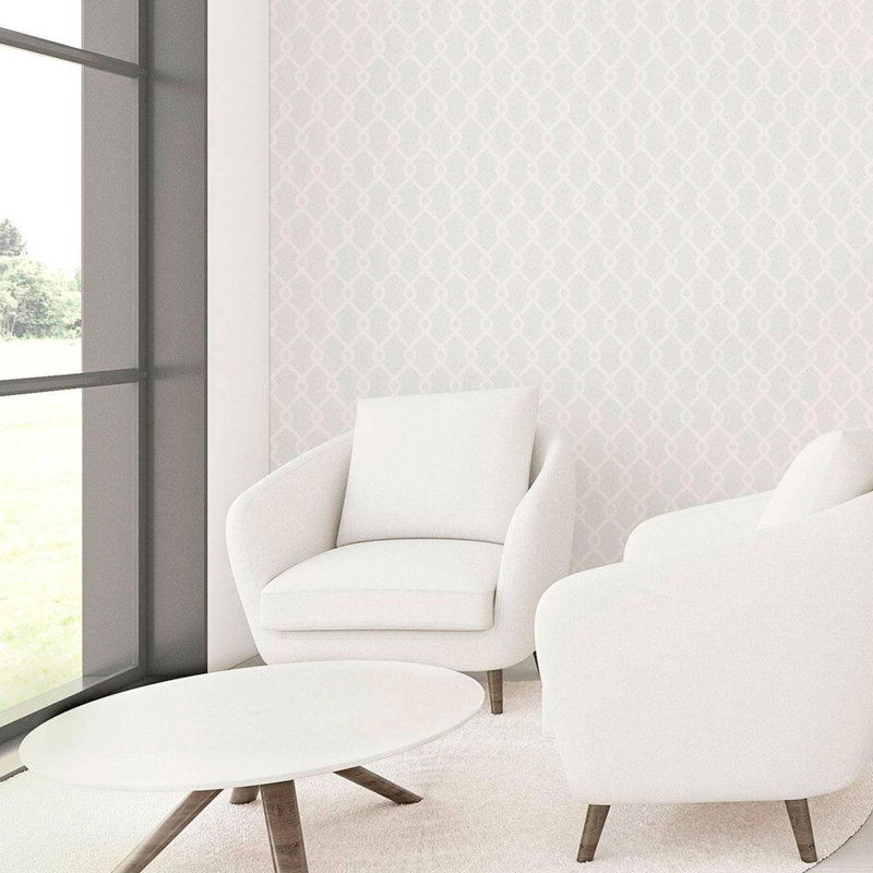 Marble Grids Peel & Stick Wallpaper N010072, 24" x 126"