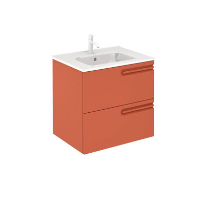 Goltz 25'' Single Bathroom Vanity with Ceramic Top