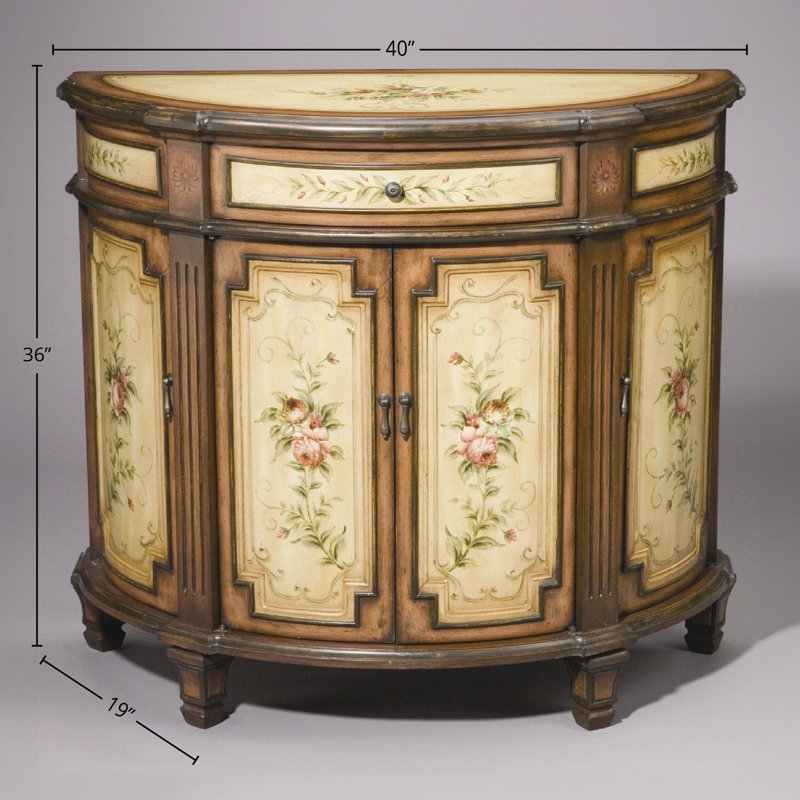 Armoire demi-ronde