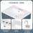 Bathroom Vanity With Ceramic Sink Top, MDF And Solid Wood Base, Modern Sink Cabinet For Small Bathrooms-798788565-798788561