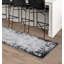 Abrienne Soft Shiny Border Black/Grey Rug-1598641053