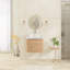 Meuble-lavabo mural simple 23,6 po avec dessus en pierre reconstituée-1284246520