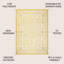 Tapis intérieur / extérieur crème / jaune Deilani-56068757