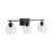 Pear Bubble Clear Glass Shade for Vanity Lights