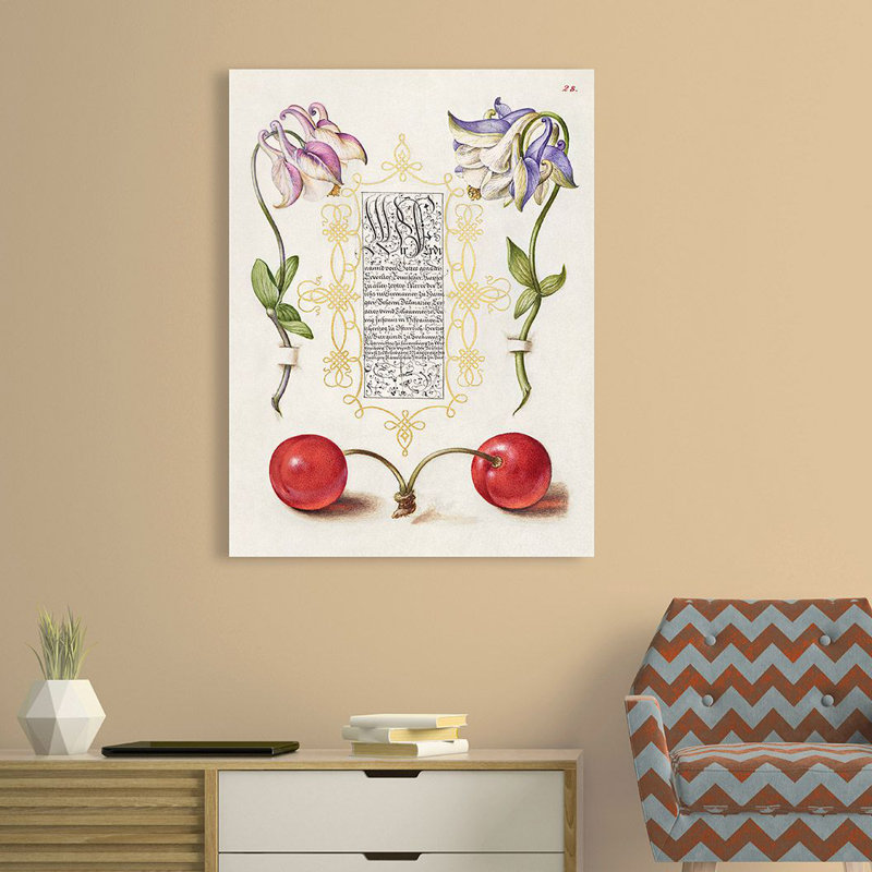 From The Model Book Of Calligraphy, III by Bocskay Hoefnagel - Art Prints on Canvas, 70cm H x 50cm W x 4cm D