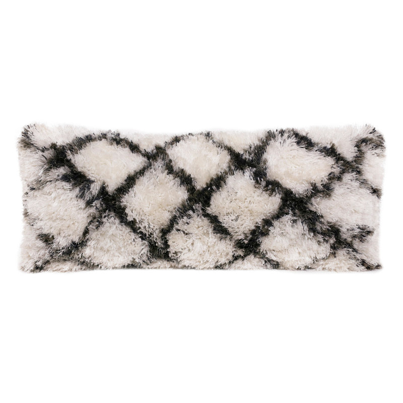 Housse de coussin à poil long Modern, Housse de coussin seulement - sans coussin