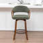 Tabouret de comptoir pivotant rembourré Providence-123200740