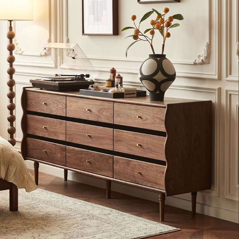 Armoire de rangement et buffet multifonctionnel en bois 55,12