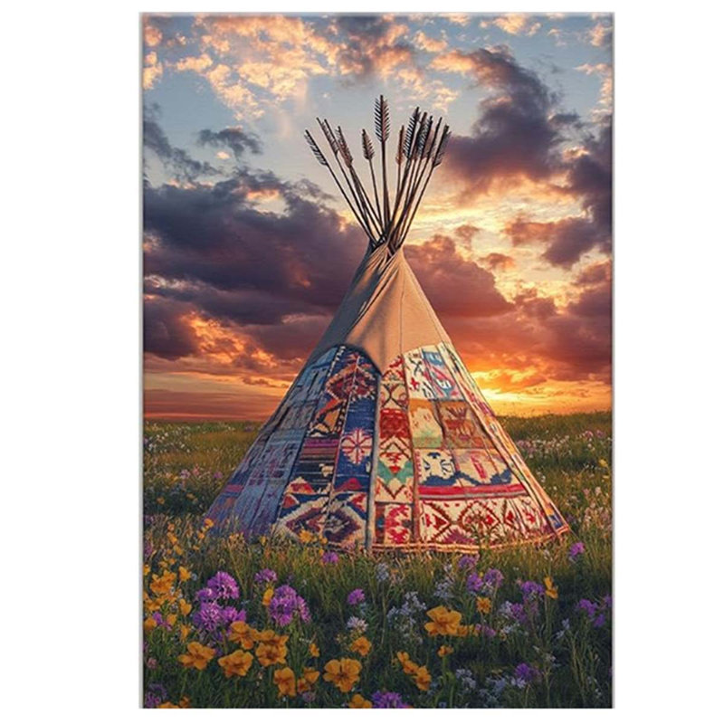 1 Piece Wrapped Canvas Wall Art