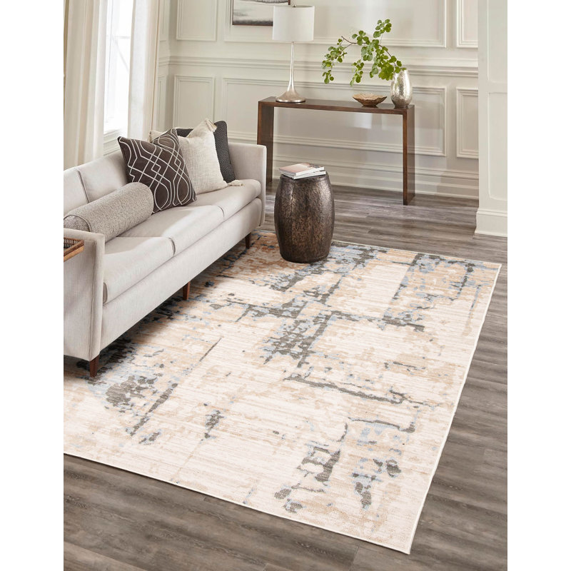 Tapis ivoire Celeste, Rectangle de 5 pi x 8 pi