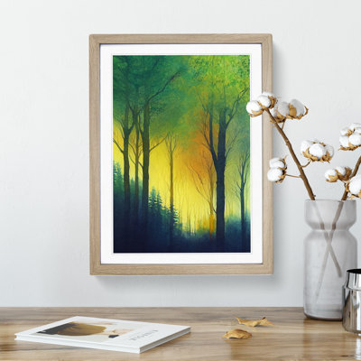 Watercolour Forest No.1 - Wall Art