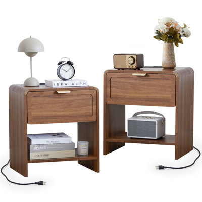 Table de bout avec station de charge