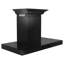 36" 400 CFM Ductless Wall Mount Range Hood in Black