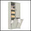Armoire de rangement de salle de bain avec portes et tiroirs-329662650