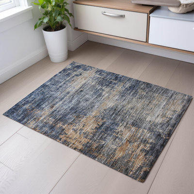 Premium Machine Washable Jerez AMF1217 Abstract Rug