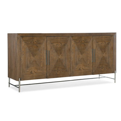 Chapman 74"" Wide 2 Drawer Oak Veneers Buffet Table -  Hooker Furniture, 6033-75900-85