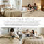 Édredon surdimensionné en duvet synthétique facile d'entretien avec bordure passepoilée et boucles aux coins Vilano Springs®-2145475996-2075930076