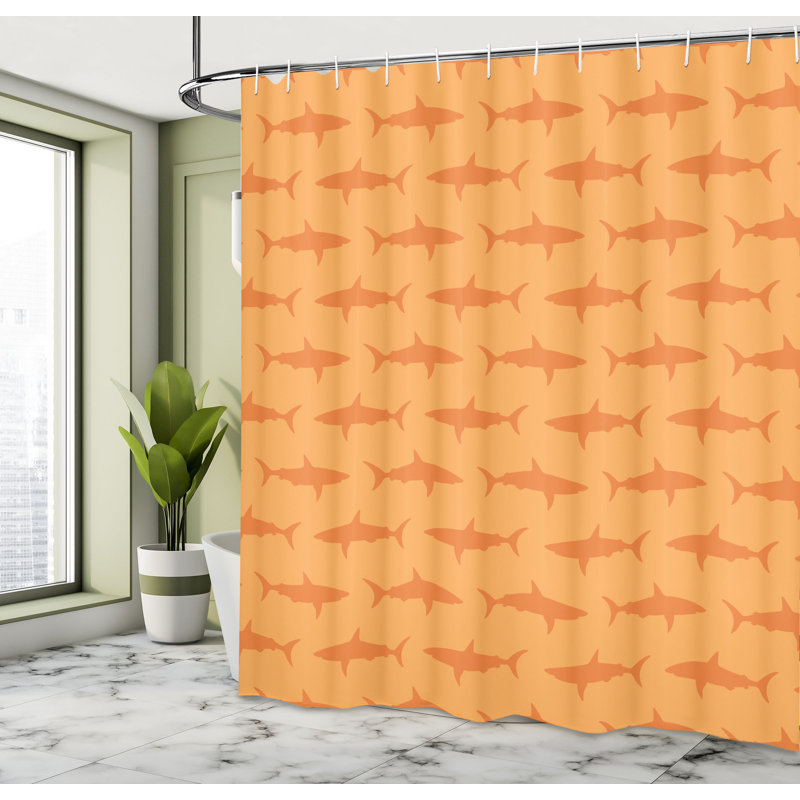 Shower Curtain with Hooks Included