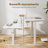 ONE PIECE Height Adjustable Standing Desk With Memory Smart Panel Office Electric Standing Computer Desk With USB Charge-1060843607-1060843552